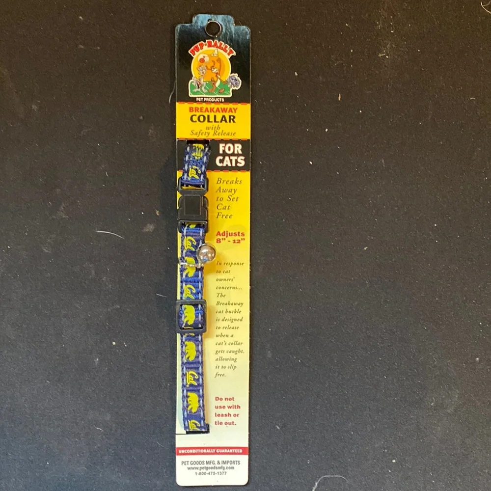 University of California Berkeley Breakaway Cat Collar